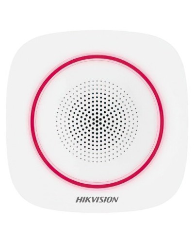 DS-PS1-II-WE(RU) Red Indicator. Оповещатель свето-звуковой радиоканальный. AX PRO Hikvision в Рубцовске