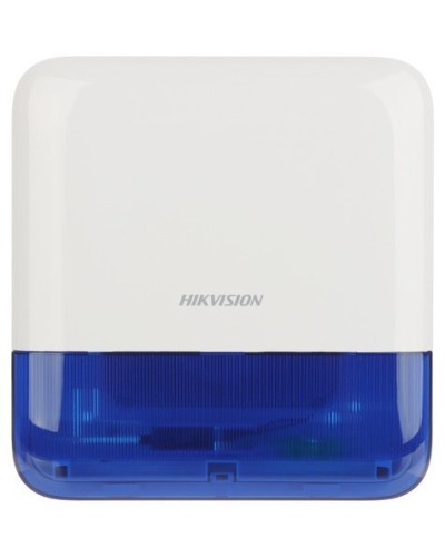 DS-PS1-E-WE Blue Indicator. Оповещатель свето-звуковой радиоканальный уличный. AX PRO Hikvision в Рубцовске