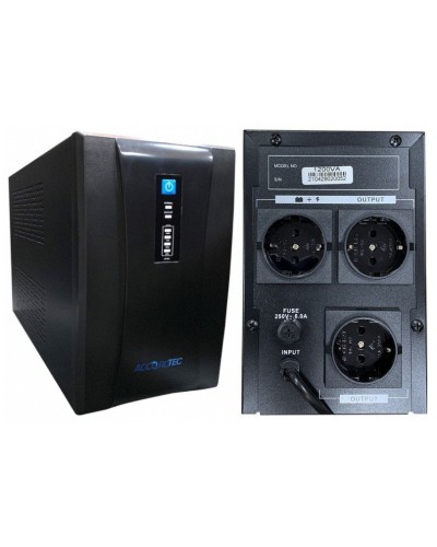 UPS-220/1200VA. Источник бесперебойного питания. AccordTec в Рубцовске