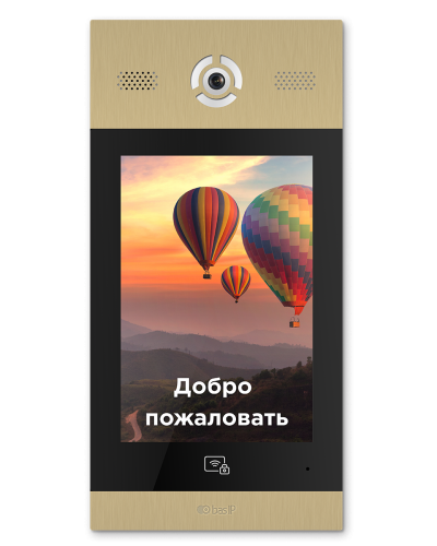 AA-14FB GOLD. Вызывная панель подъездного IP-домофона. BAS-IP в Рубцовске