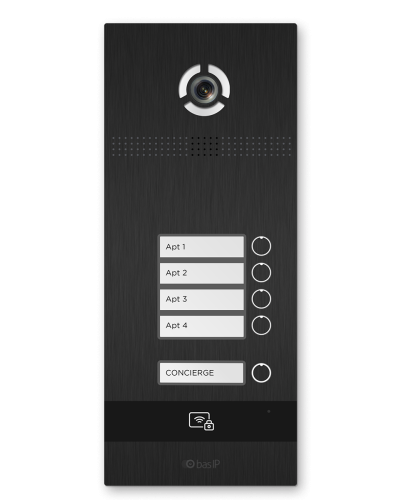 BI-04FB BLACK. Вызывная панель IP-домофона. BAS-IP в Рубцовске