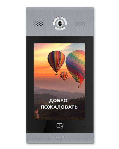 AA-14FB SILVER. Вызывная панель подъездного IP-домофона. BAS-IP в Рубцовске