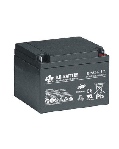 B.B. Battery BPS 26-12: Аккумулятор герметичный свинцово-кислотный в Рубцовске