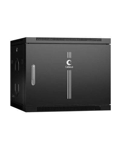 SH-05F-9U60/35m-BK (8611c). Шкаф телекоммуникационный 19 настенный 9U. CABEUS в Рубцовске