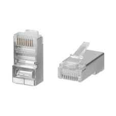 8P8C-SH-C6 (100 шт) (7245c). Разъем RJ-45. CABEUS