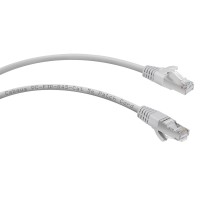 PC-FTP-RJ45-Cat.5e-2m (7263c), серый. Патч-корд медный. CABEUS