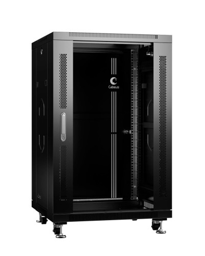 SH-05C-18U60/100-BK (8539c). Шкаф телекоммуникационный 19 напольный 18U. CABEUS в Рубцовске