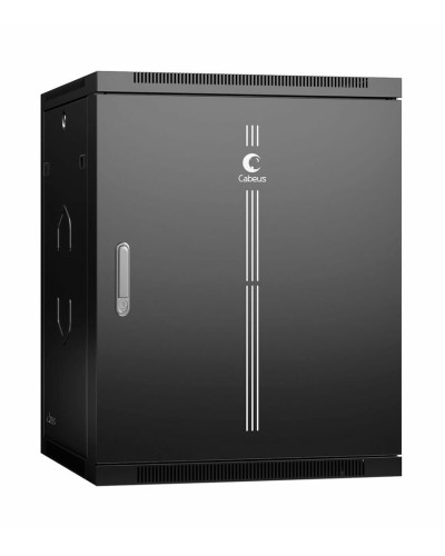 SH-05F-15U60/60m-R-BK (10746c). Шкаф телекоммуникационный 19 настенный 15U. CABEUS в Рубцовске