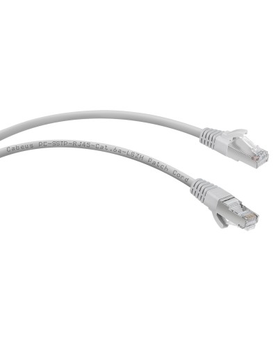 PC-SSTP-RJ45-Cat.6a-5m-LSZH (7905c), серый. Патч-корд медный. CABEUS в Рубцовске