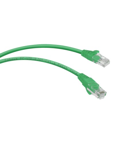 PC-UTP-RJ45-Cat.6-0.3m-GN (8682c), зелёный. Патч-корд медный. CABEUS в Рубцовске