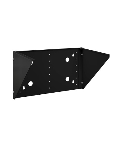 NC-6U-V-BK (12027c). Кронштейн настенный вертикальный 19 6U, цвет черный. CABEUS в Рубцовске