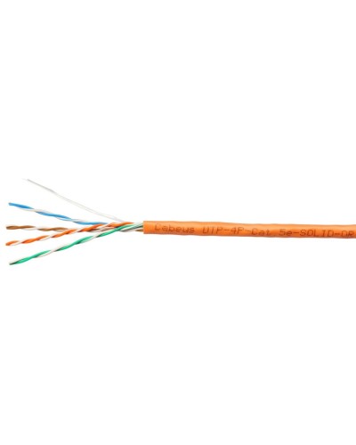 UTP-4P-Cat.5e-SOLID-OR-100 (7253c-5). Кабель «витая пара» (LAN) для структурированных систем связи. CABEUS в Рубцовске