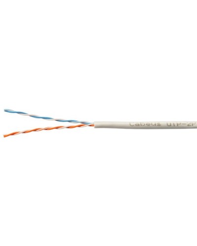 UTP-2P-Cat.5e-SOLID-LSZH-GY-100 (11063c-5). Кабель «витая пара» (LAN) для структурированных систем связи. CABEUS в Рубцовске