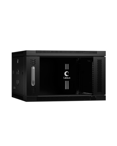 SH-05F-6U60/45-BK (8598c). Шкаф телекоммуникационный 19 настенный 6U. CABEUS в Рубцовске