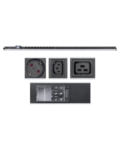 PDU-32-10S-10C19-8C13-B-T (9547c). Блок розеток. CABEUS в Рубцовске