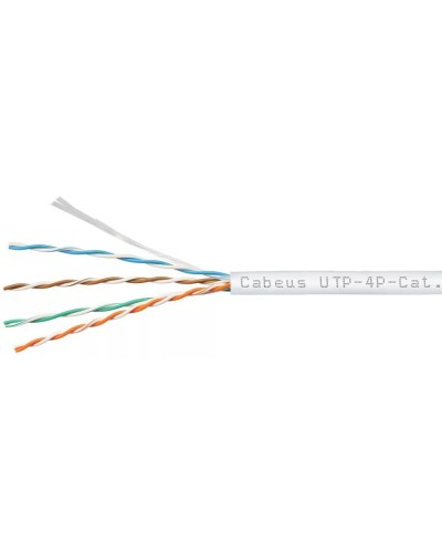 UTP-4P-Cat.5e-SOLID-LSZH-GY (9776c). Кабель «витая пара» (LAN) для структурированных систем связи. CABEUS в Рубцовске