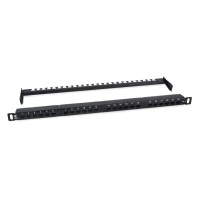 PLHD-24-Cat.6-Dual-180-0,5U (9664c): Патч-панель 19"