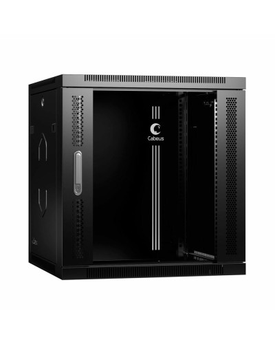SH-05F-12U60/45-R-BK (10769c). Шкаф телекоммуникационный 19 настенный 12U. CABEUS в Рубцовске