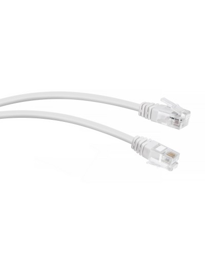 PC-TEL-RJ12-0.5m (7886c), белый. Патч-корд медный. CABEUS в Рубцовске