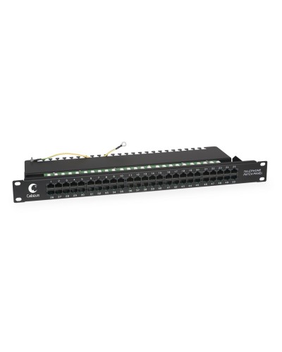 PL-50-TEL-Dual (7003c). Патч-панель 19. CABEUS в Рубцовске
