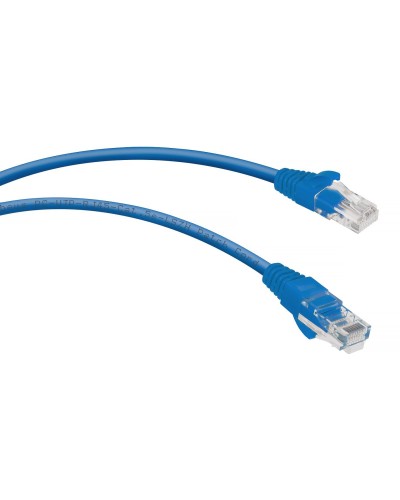 PC-UTP-RJ45-Cat.5e-0.3m-BL-LSZH (9527c), синий. Патч-корд медный. CABEUS в Рубцовске