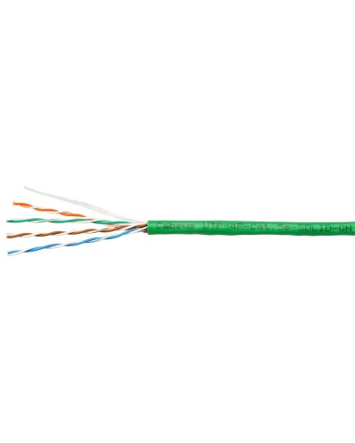 UTP-4P-Cat.5e-SOLID-GN (7250c). Кабель «витая пара» (LAN) для структурированных систем связи. CABEUS в Рубцовске
