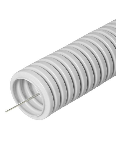 FCPL-40-PVC-020-1-GY (11231c): Труба гофрированная гибкая, лёгкая с протяжкой в Рубцовске