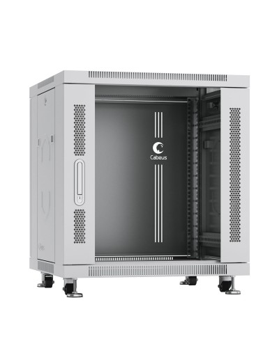 SH-05C-12U60/60 (7645c). Шкаф телекоммуникационный 19 напольный 12U. CABEUS в Рубцовске