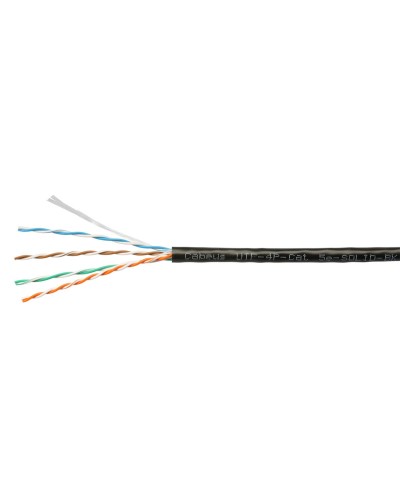UTP-4P-Cat.5e-SOLID-LSZH-BK-100 (9781c-5). Кабель «витая пара» (LAN) для структурированных систем связи. CABEUS в Рубцовске