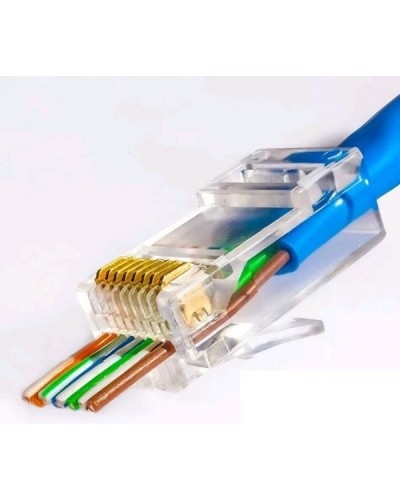 8P8C-C6-FC (100 шт) (10795c). Разъем RJ-45. CABEUS в Рубцовске
