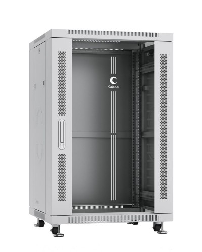 SH-05C-18U60/80 (7048c). Шкаф телекоммуникационный 19 напольный 18U. CABEUS в Рубцовске