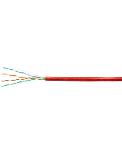 UTP-4P-Cat.5e-SOLID-RD-100 (7249c-5). Кабель «витая пара» (LAN) для структурированных систем связи. CABEUS в Рубцовске