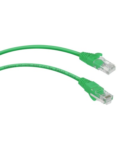PC-UTP-RJ45-Cat.5e-0.5m-GN (7667c), зелёный. Патч-корд медный. CABEUS в Рубцовске