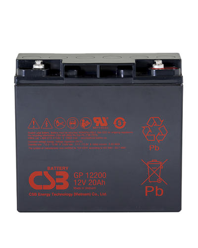 CSB GP 12200. Аккумулятор герметичный свинцово-кислотный. CSB в Рубцовске