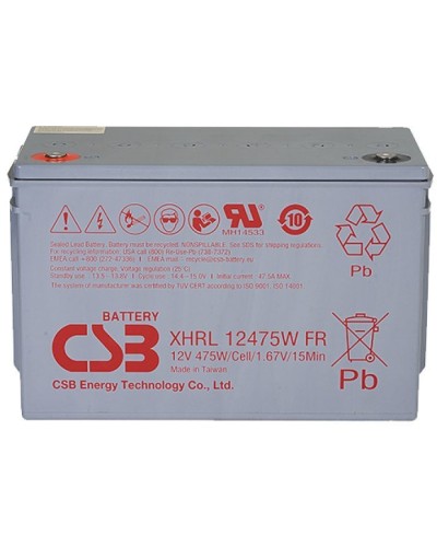 CSB XHRL 12475W FR. Аккумулятор герметичный свинцово-кислотный. CSB в Рубцовске