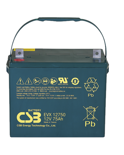 CSB EVX 12750. Аккумулятор герметичный свинцово-кислотный. CSB в Рубцовске