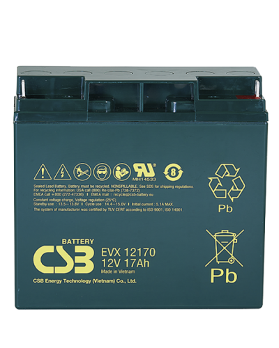 CSB EVX 12170. Аккумулятор герметичный свинцово-кислотный. CSB в Рубцовске