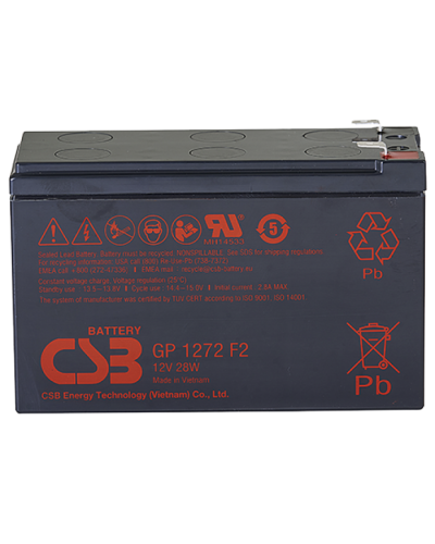 CSB GP 1272(28W) F2. Аккумулятор герметичный свинцово-кислотный. CSB в Рубцовске