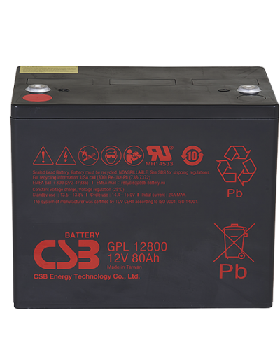 CSB GPL 12800. Аккумулятор герметичный свинцово-кислотный. CSB в Рубцовске