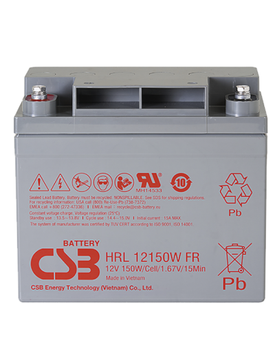 CSB HRL 12150W FR. Аккумулятор герметичный свинцово-кислотный. CSB в Рубцовске