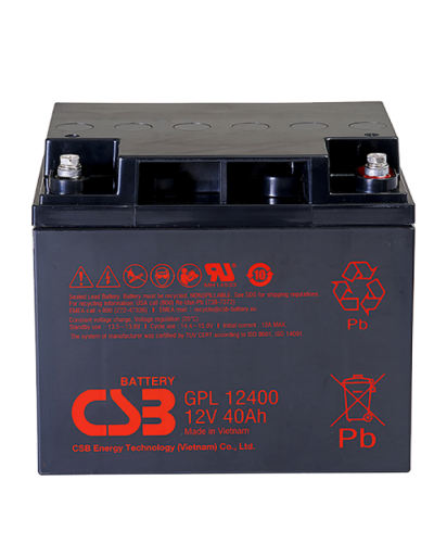 CSB GPL 12400. Аккумулятор герметичный свинцово-кислотный. CSB в Рубцовске