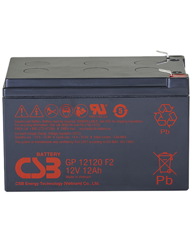 CSB GP 12120. Аккумулятор герметичный свинцово-кислотный. CSB в Рубцовске