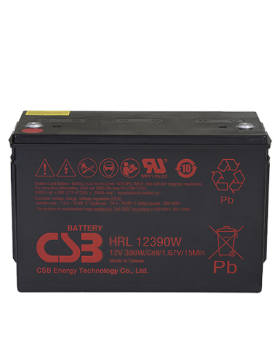 CSB HRL 12390W FR. Аккумулятор герметичный свинцово-кислотный. CSB в Рубцовске