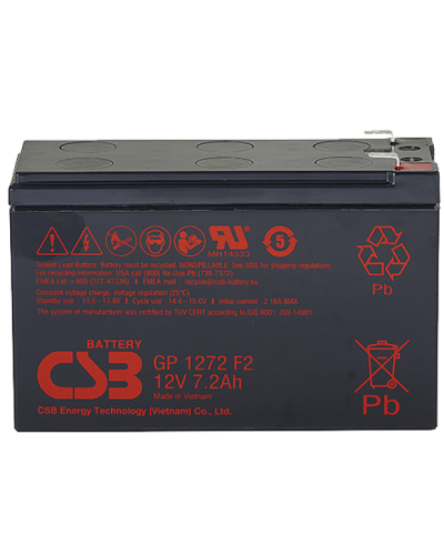 CSB GP 1272 F2. Аккумулятор герметичный свинцово-кислотный. CSB в Рубцовске