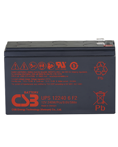 CSB UPS 122406. Аккумулятор герметичный свинцово-кислотный. CSB в Рубцовске