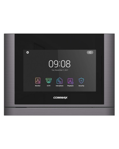 CDV-1024MA/VZ (темное серебро). Монитор видеодомофона цветной. Commax в Рубцовске