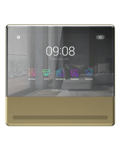 CDV-70QT (золото). Монитор видеодомофона цветной. Commax в Рубцовске