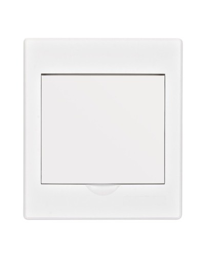 Корпус ЩРН-П 4 модуля IP41 навесной белая дверь (31084DEK). Корпус пластиковый. DEKraft в Рубцовске