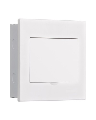 Корпус ЩРВ-М 6 модулей IP41 встраиваемый белая дверь (31101DEK). Корпус пластиковый. DEKraft в Рубцовске