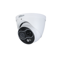 DHI-TPC-DF1241-B2F2-DW-S8. Профессиональная тепловизионная IP-камера купольная. Dahua